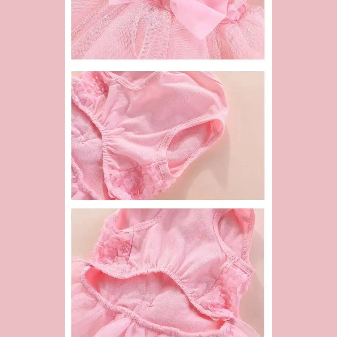 Robe florale pour chien avec nœud
