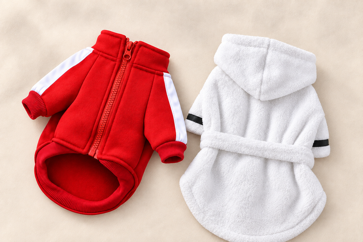 Vêtements et accessoires de confort pour animaux