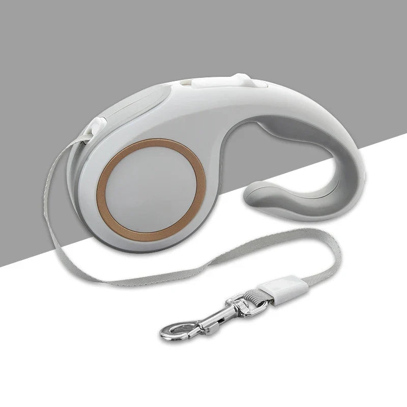 Laisse rétractable pour chien avec lumières pour des promenades sécurisées