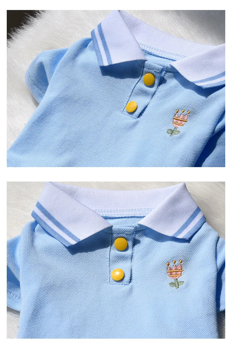 Robe Polo en Coton Respirant pour Chien pour le Confort d'Été