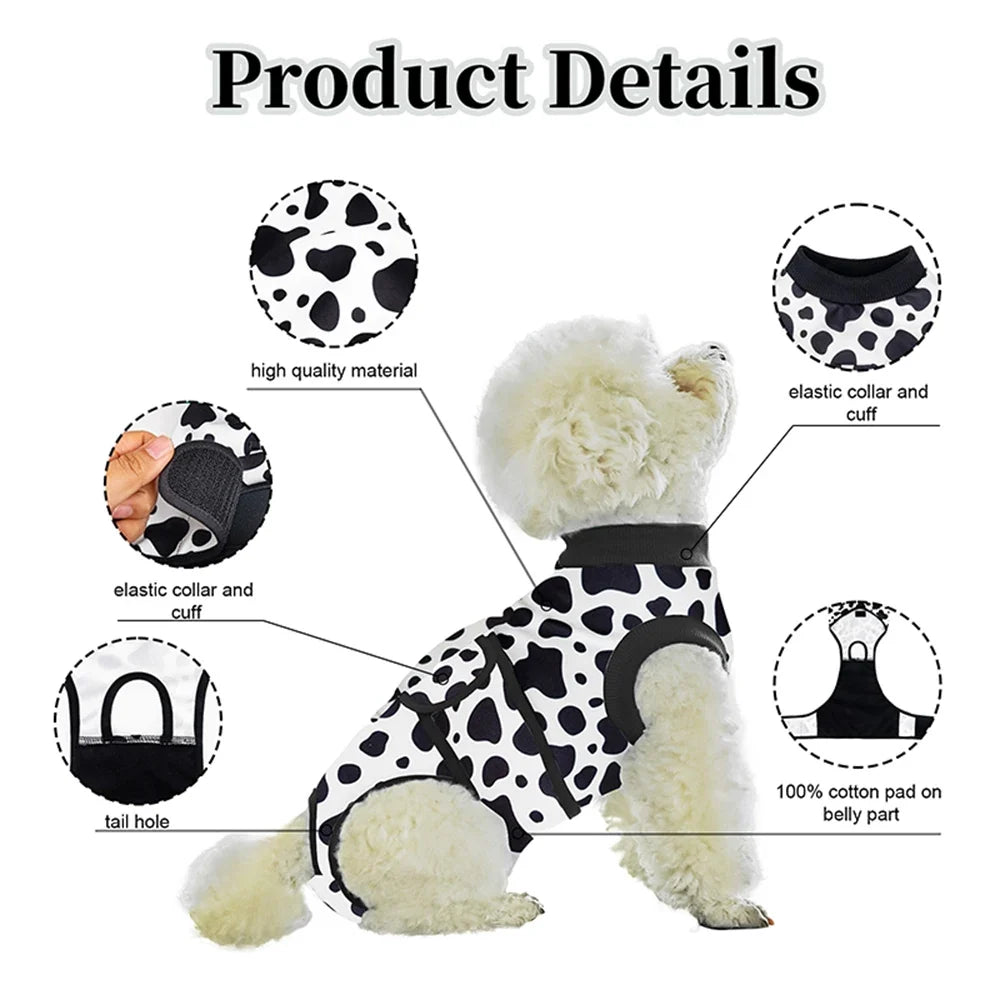 Combinaison de Récupération Post-Chirurgie pour Animaux - Couverture Abdominale Confortable