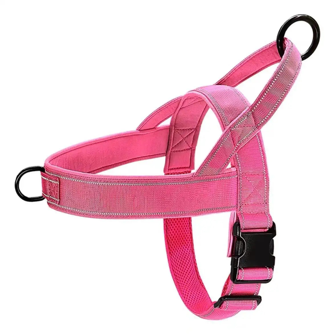 Harnais Tactique pour Chien en Nylon Durable avec Ajustement Réglable