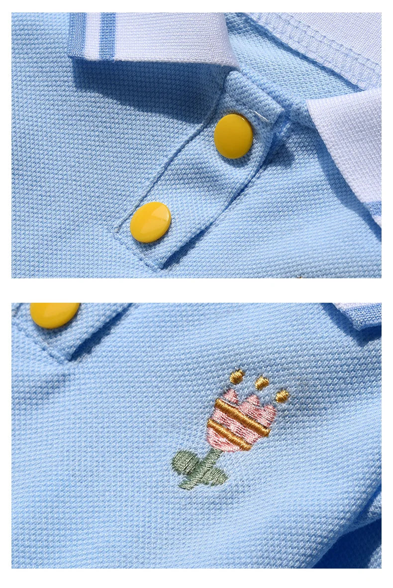 Robe Polo en Coton Respirant pour Chien pour le Confort d'Été