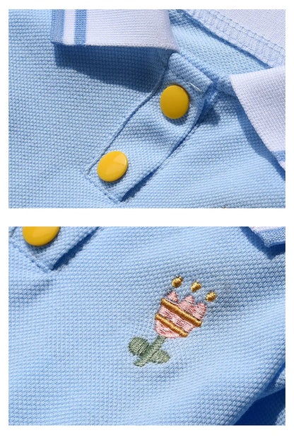 Robe Polo en Coton Respirant pour Chien pour le Confort d'Été