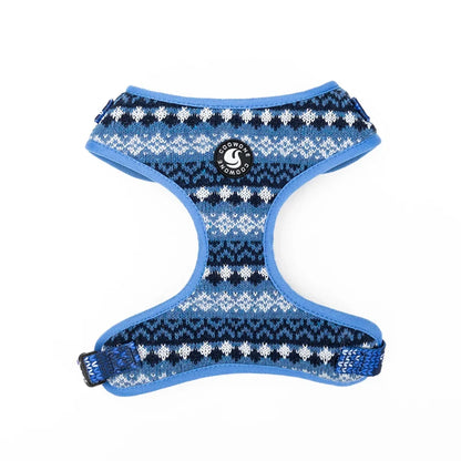 Ensemble de Harnais Ajustable en Tricot pour Animaux pour des Promenades Confortables