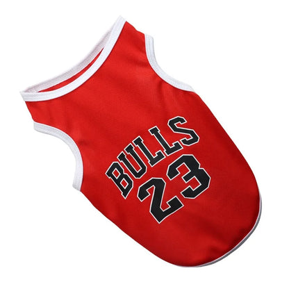 Maillot de Basketball Respirant à Séchage Rapide en Maille pour Chien