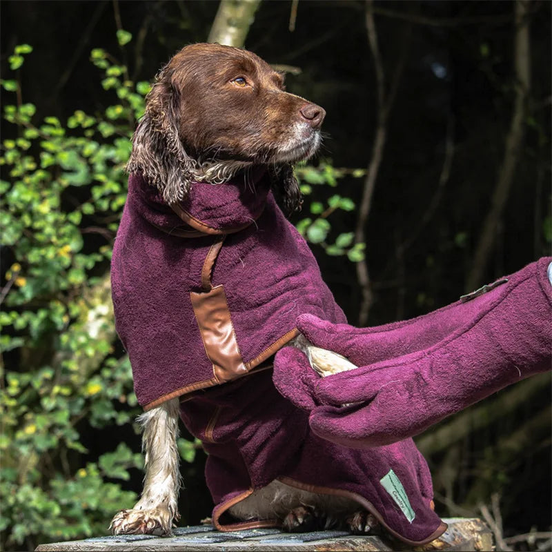 Gants de Nettoyage en Microfibre pour Chien pour Séchage Rapide des Pattes