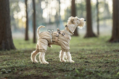 Combinaison Imperméable pour Chien : Veste Quatre Pattes Respirante et Chaude
