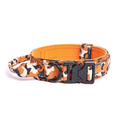Collier Tactique pour Chien en Nylon Résistant pour une Manipulation Sécurisée