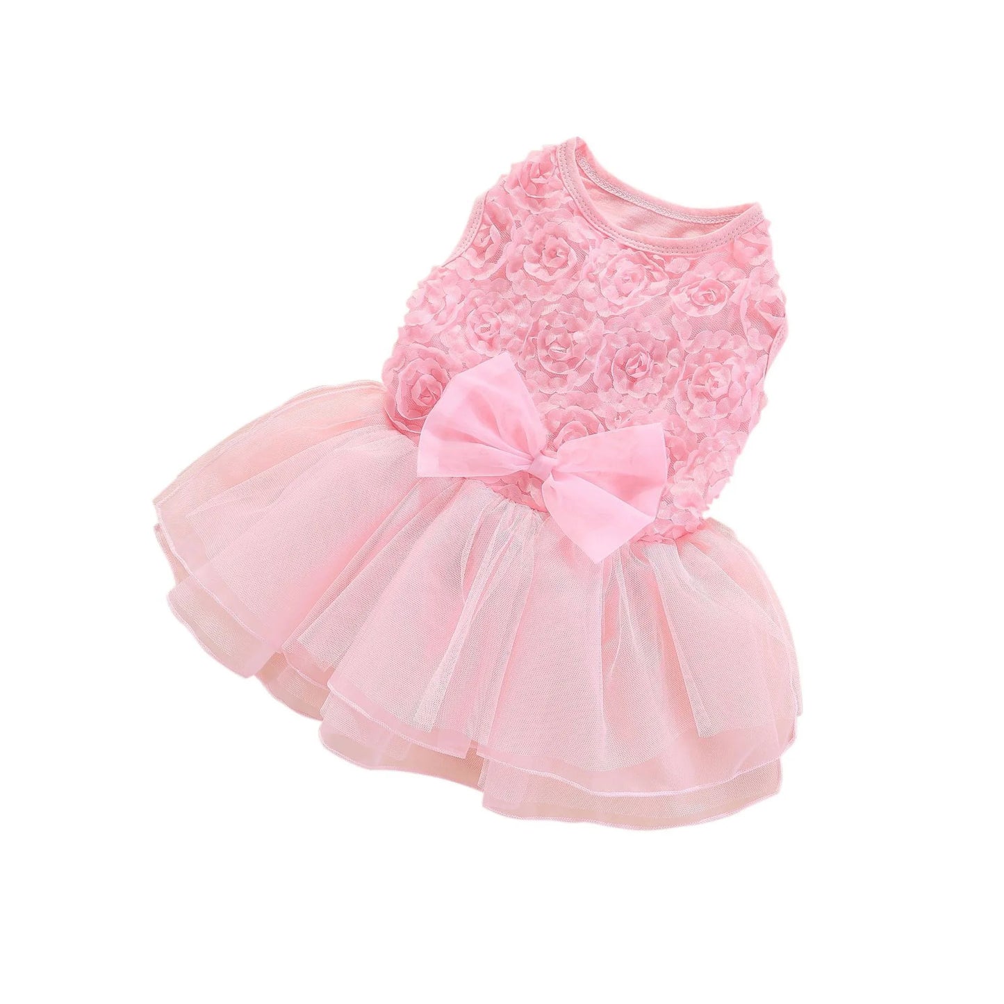 Robe Princesse Florale d'Été pour Chien - Légère et Écologique