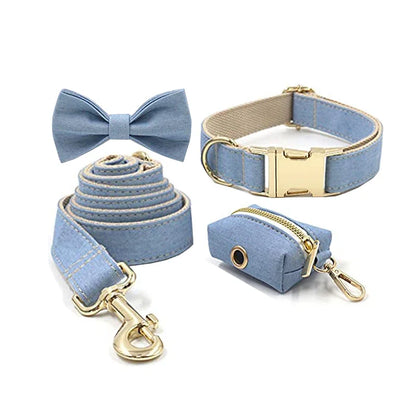 Collier pour Chien en Nylon Ajustable avec Boucle pour Promenade Active
