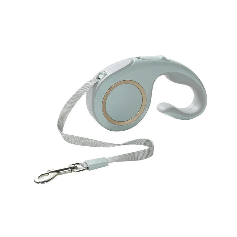Laisse rétractable pour chien avec lumières pour des promenades sécurisées