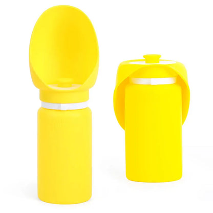 Bouteille d'eau portable et pliable pour animaux – Distributeur de voyage 500 ml