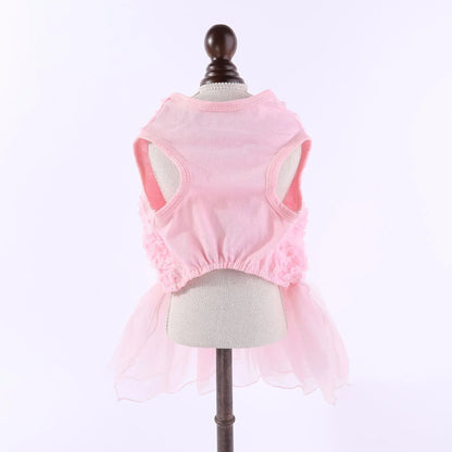 Robe Princesse Florale d'Été pour Chien - Légère et Écologique