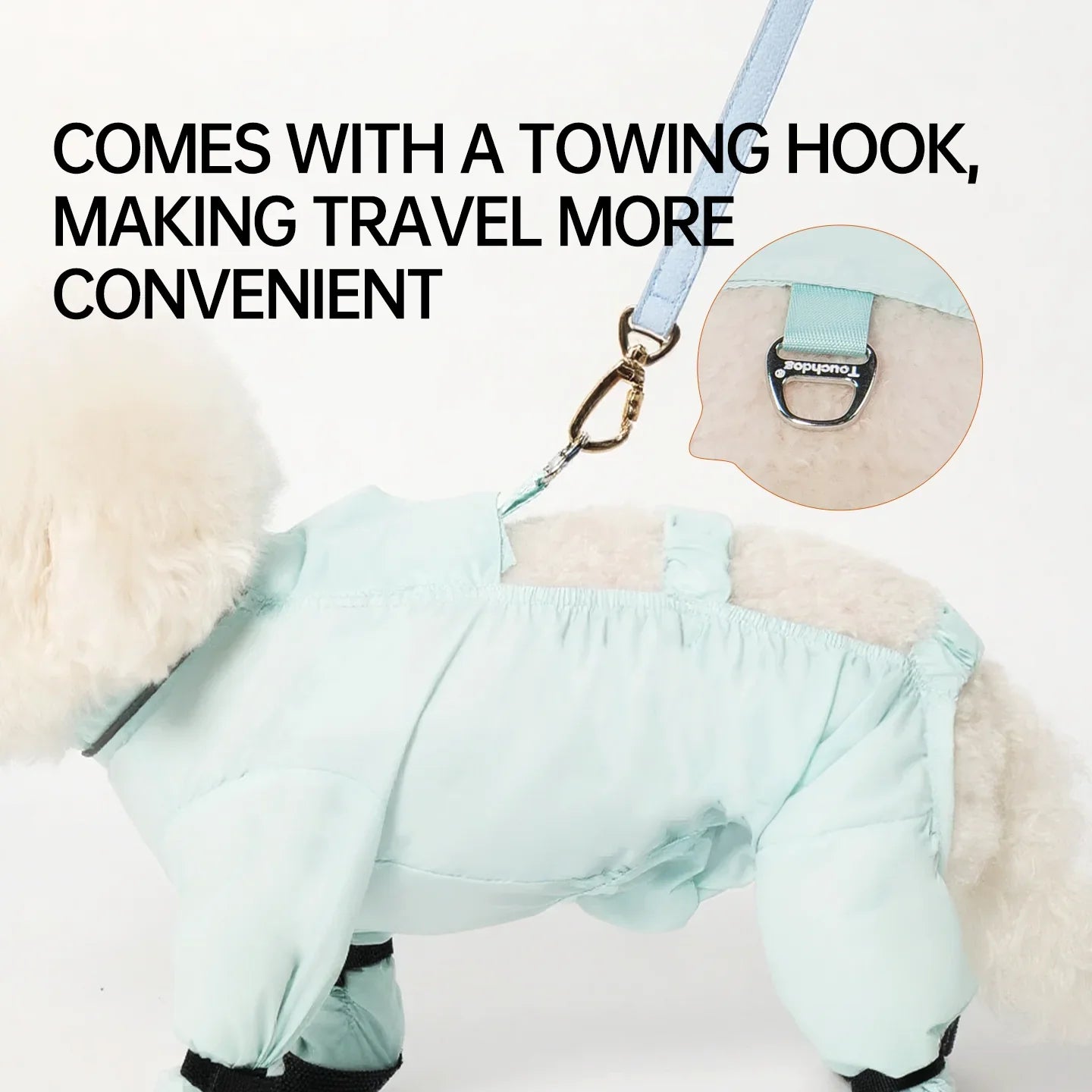 Combinaison Intégrale pour Chien Touchdog - Imperméable et Anti-Salissures Confortable