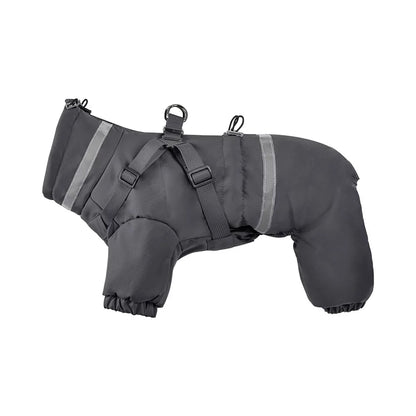 Combinaison Imperméable pour Chien : Veste Quatre Pattes Respirante et Chaude