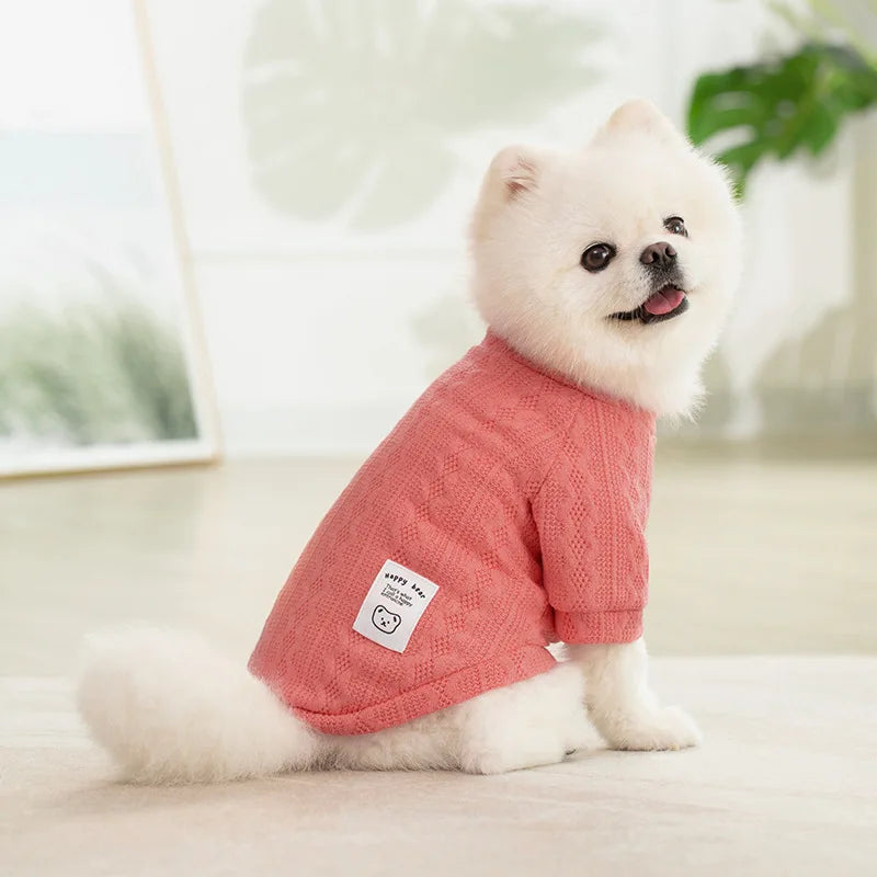 Pull d'Hiver Écologique pour Chien - Chaleur et Confort Classiques