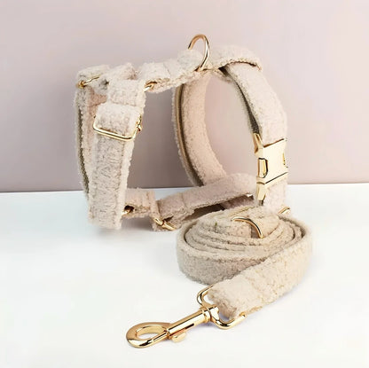 Ensemble de harnais pour chien en silicone personnalisé pour une marche sécurisée