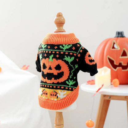 Pull d'Hiver Festif pour Chien - Manteau Écologique et Chaud pour les Fêtes