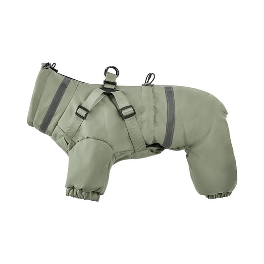 Combinaison Imperméable pour Chien : Veste Quatre Pattes Respirante et Chaude