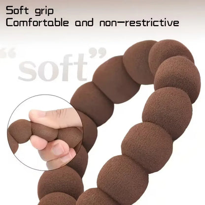 Laisse pour chien en nylon durable avec poignée en silicone confortable