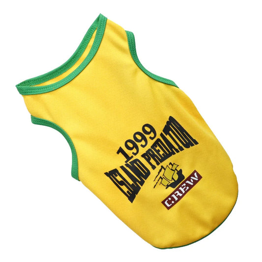 Maillot de Basketball Respirant à Séchage Rapide en Maille pour Chien