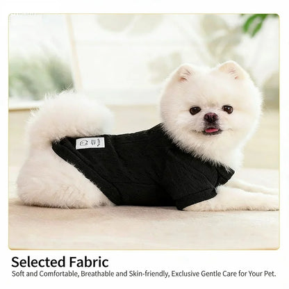 Pull d'Hiver Écologique pour Chien - Chaleur et Confort Classiques