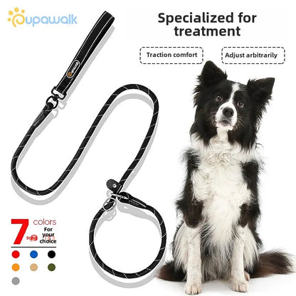 Laisse Anti-Traction Tout-en-Un pour Chiens de Grande Race