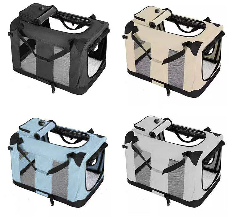 Sac de transport respirant en tissu Oxford pour animaux (jusqu'à 10 kg)