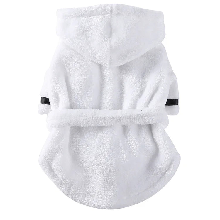 Peignoir à Capuche Hautement Absorbant pour Chiens et Chats