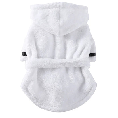 Peignoir à Capuche Hautement Absorbant pour Chiens et Chats