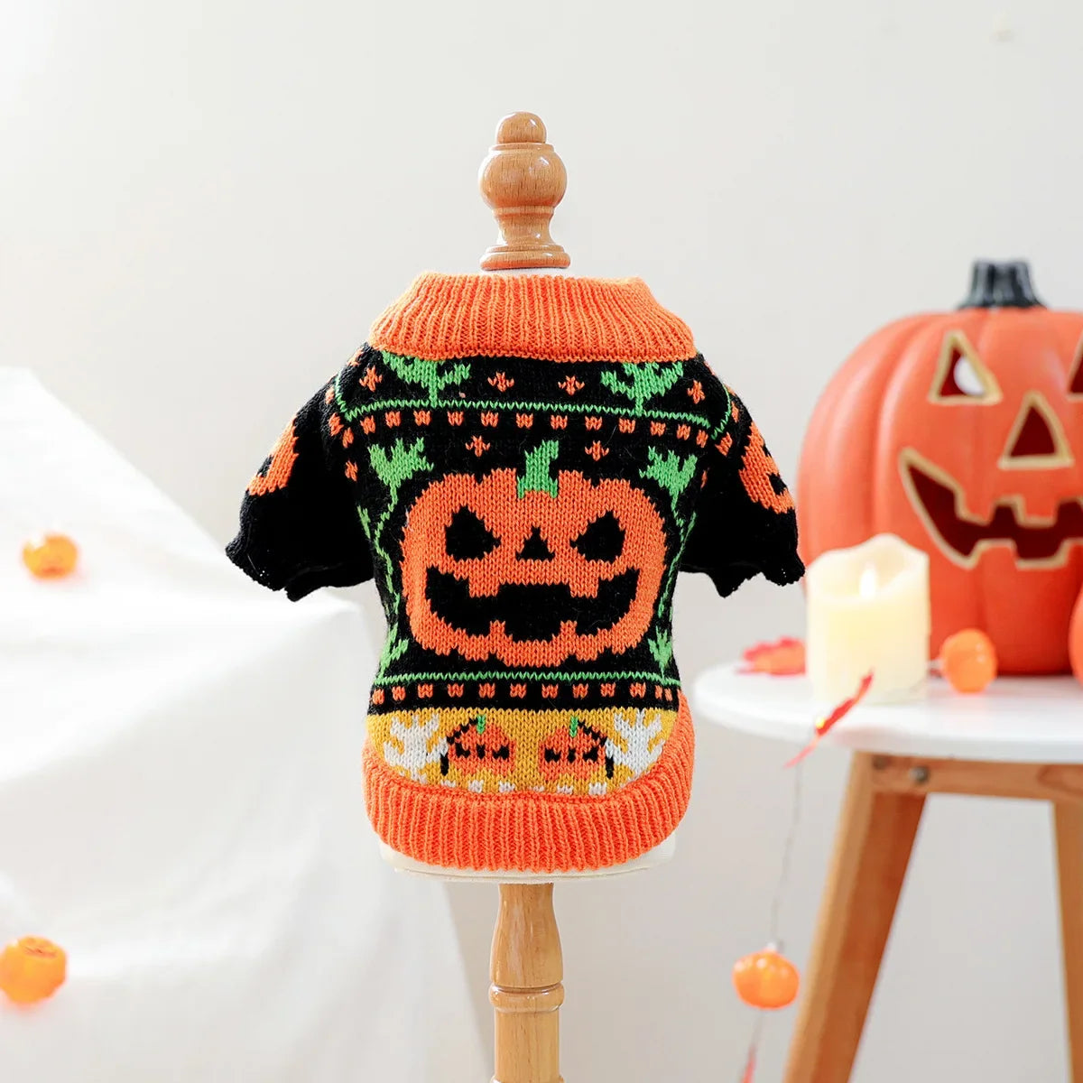 Pull d'Hiver Festif pour Chien - Manteau Écologique et Chaud pour les Fêtes