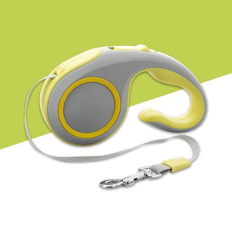 Laisse rétractable pour chien avec lumières pour des promenades sécurisées