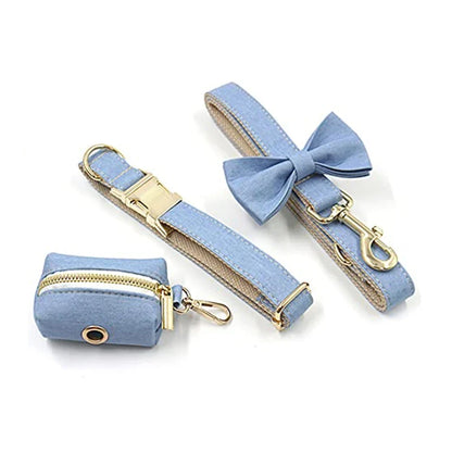 Collier pour Chien en Nylon Ajustable avec Boucle pour Promenade Active