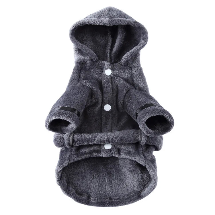 Peignoir à Capuche Hautement Absorbant pour Chiens et Chats