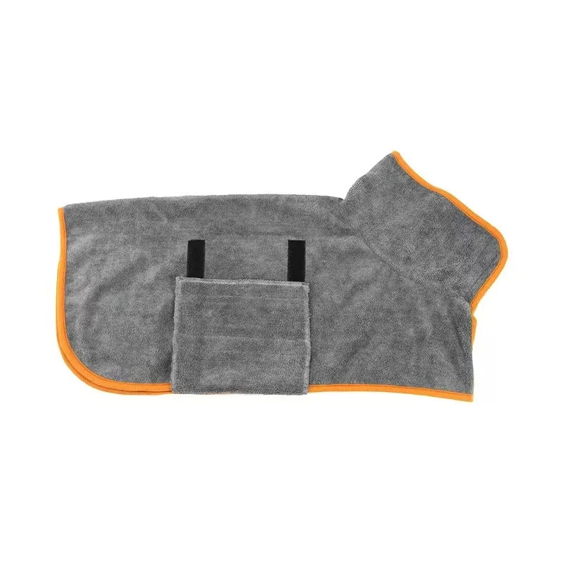 Peignoir et Manteau de Séchage Super Absorbant en Microfibre pour Animaux