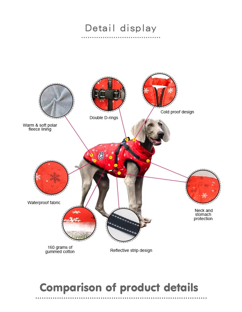 Manteau Ajustable Moderne pour Chien pour un Confort Toute l'Année