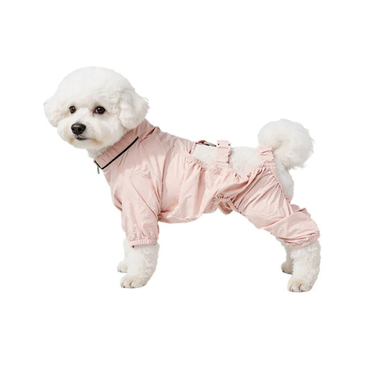 Combinaison Intégrale pour Chien Touchdog - Imperméable et Anti-Salissures Confortable