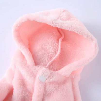 Peignoir à Capuche Hautement Absorbant pour Chiens et Chats