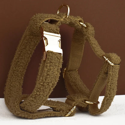 Ensemble de harnais pour chien en silicone personnalisé pour une marche sécurisée