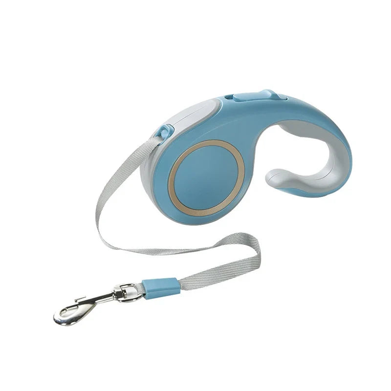 Laisse rétractable pour chien avec lumières pour des promenades sécurisées