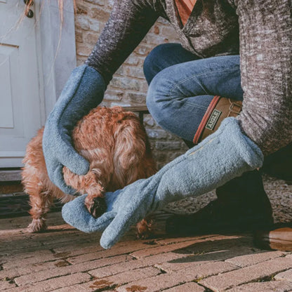 Gants de Nettoyage en Microfibre pour Chien pour Séchage Rapide des Pattes