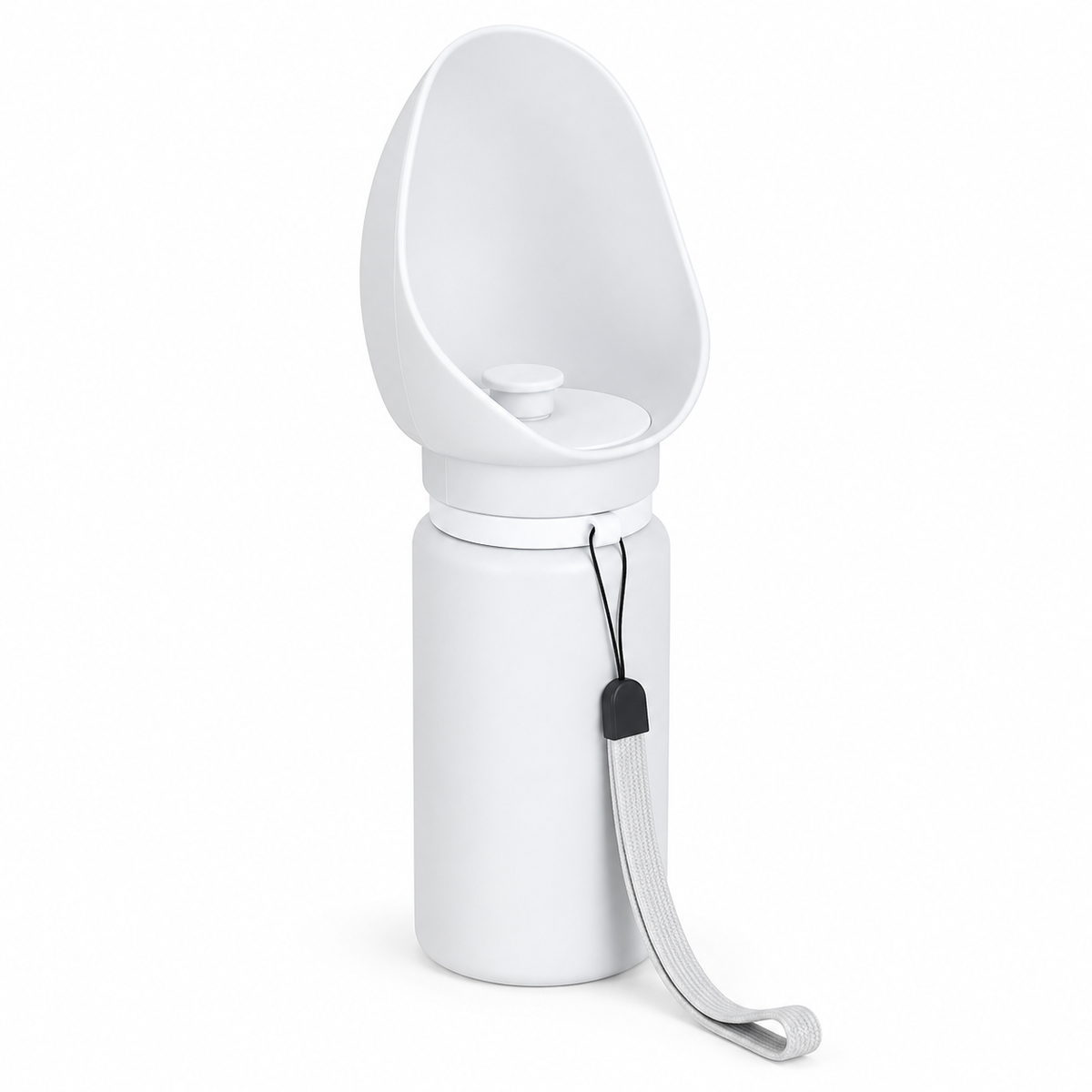 Bouteille d’eau pliable en silicone pour animaux
