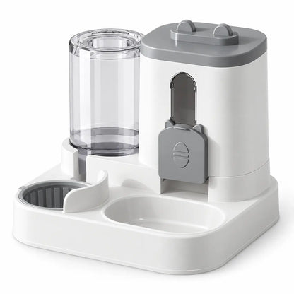 Distributeur 2-en-1 de nourriture et d’eau pour animaux