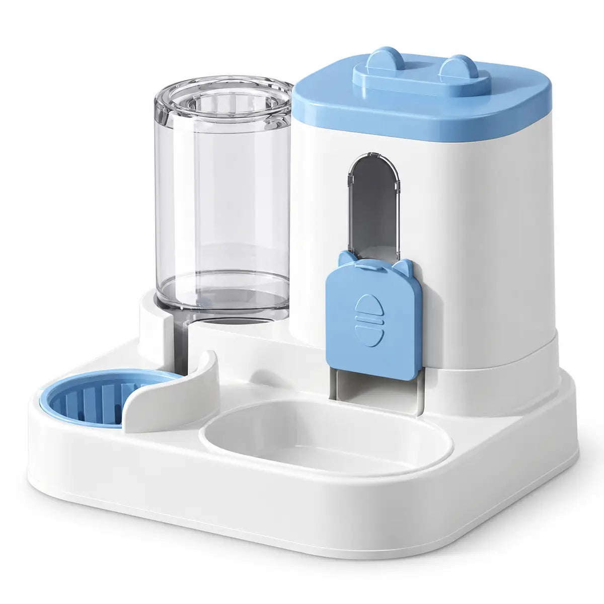 Distributeur 2-en-1 de nourriture et d’eau pour animaux