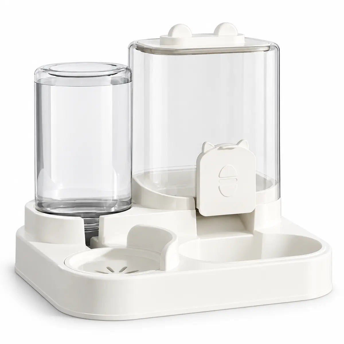Distributeur 2-en-1 de nourriture et d’eau pour animaux