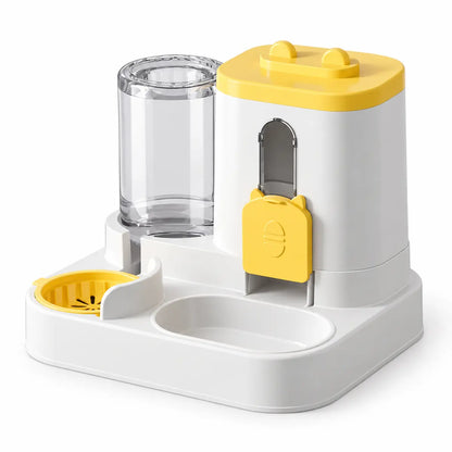 Distributeur 2-en-1 de nourriture et d’eau pour animaux